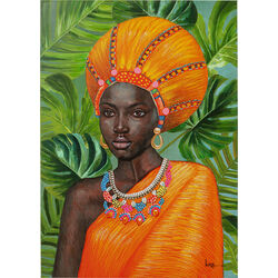 Canvas Picture African Beauty 70x100cm