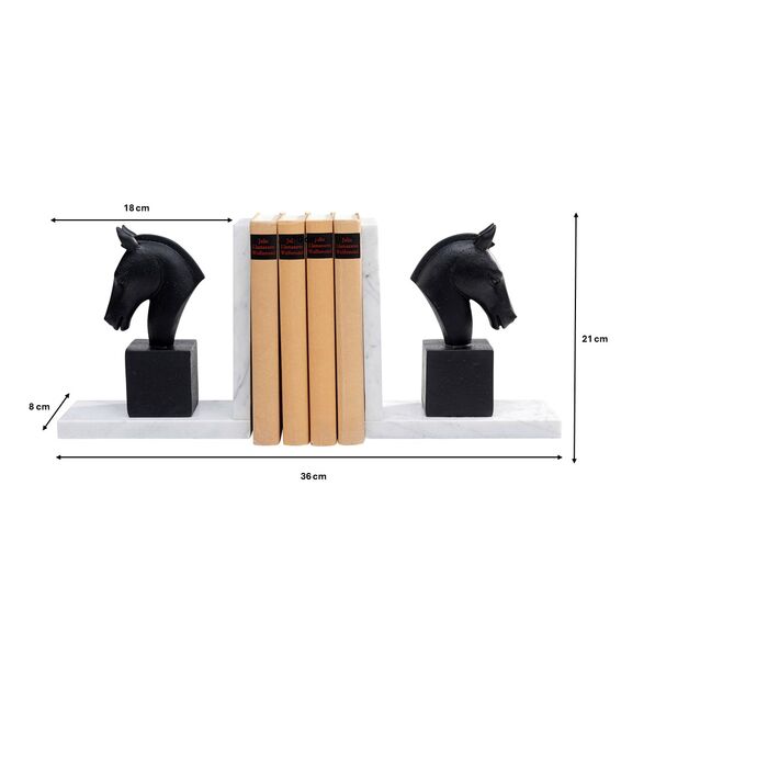 Buchstütze Horse (2/Set)