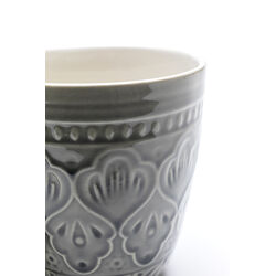 Cup Sicilia Mandala Grey 10cm