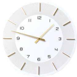 Reloj pared Lio blanco Ø60cm