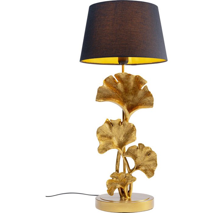 Table Lamp Leaf Gold 69cm Kare Design, Leaf Table Lamp Gold