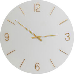 Reloj pared Oscar blanco Ø60cm