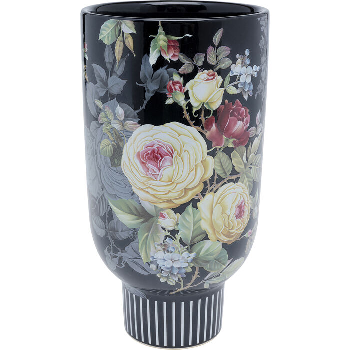 Vase décoratif Rose Magic noir 27cm