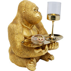 Figura decorativa Gorilla Butler 37cm