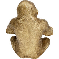 Figura decorativa Holding Bowl oro 41cm