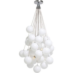 Pendant Lamp Snowballs White Ø50cm