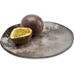 Assiette Savannah marron/gris Ø26cm