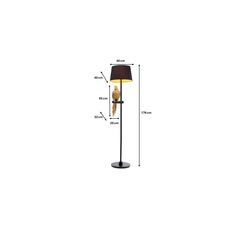 Floor Lamp Animal Parrot Gold 176cm