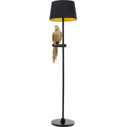 Lampada da terra Animal Parrot oro 176cm