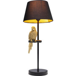 Table Lamp Animal Parrot Gold 56cm