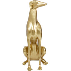 Deco Figurine Greyhound Oskar Gold 180cm