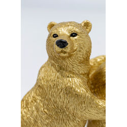 Deco Figurine Tipsy Dancing Bears 14cm