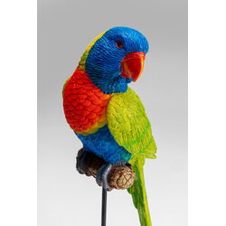 Figura decorativa Parrot verde 36cm