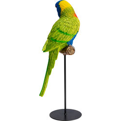 Figura decorativa Parrot verde 36cm