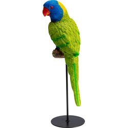 Figura decorativa Parrot verde 36cm