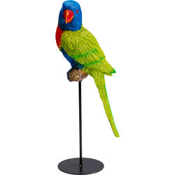 Figura decorativa Parrot verde 36cm