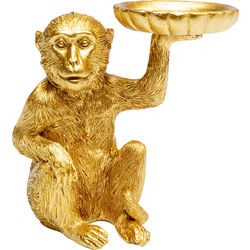 Deco Figurine Monkey Tealight Holder 11cm