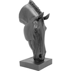 Deco Object Horse Face Black 72cm