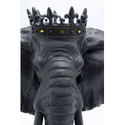 Oggetto decorativo Elephant Royal nero 57cm