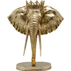 Objeto deco Elephant Royal oro 57cm