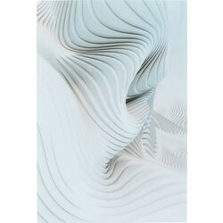 Glass Picture Smooth Wave 80x120cm
