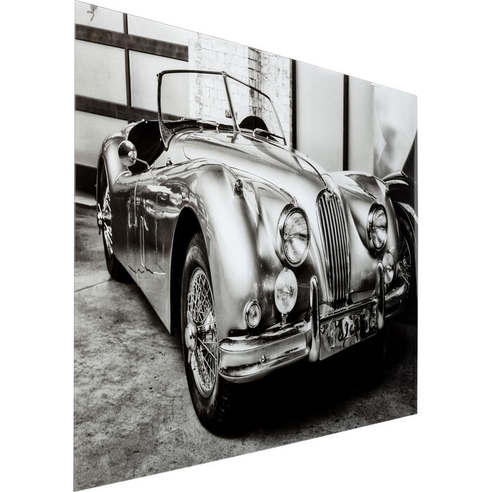 Tableau en verre Vintage Cabrio 150x100cm