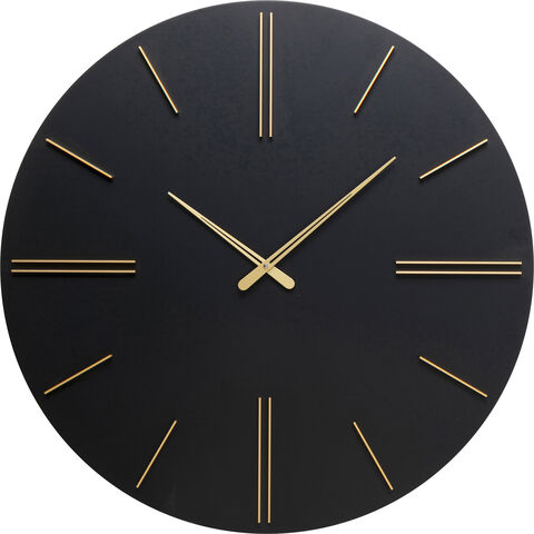 Wall Clock Luca Black Ø70cm