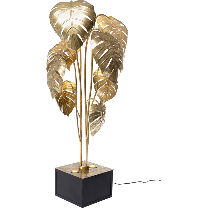 monstera floor lamp