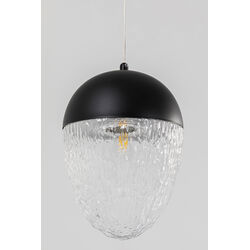 Pendant Lamp Frozen Black Matt Ø20cm