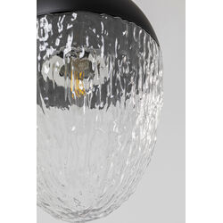 Pendant Lamp Frozen Black Matt Ø20cm