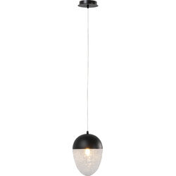 Pendant Lamp Frozen Black Matt Ø20cm