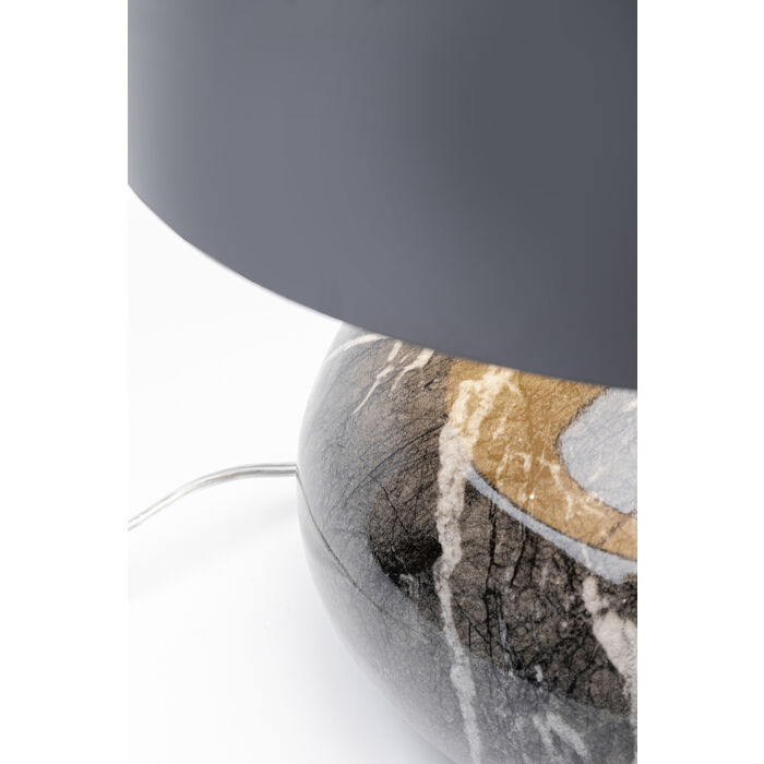 Lámpara mesa Mamo Deluxe gris 37cm