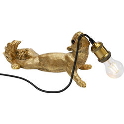 Wall Lamp Animal Squirrel Gold 17x38cm