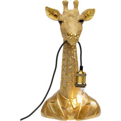 Lampada da tavolo Animal Giraffe oro 50cm