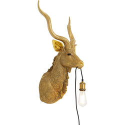 Wandleuchte Animal Goat Gold 45x74cm