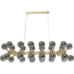 Lampadario Atomic Balls ottone 140cm