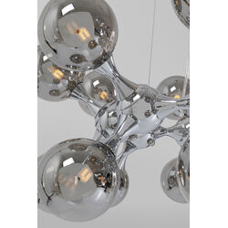 Lampadario Atomic Balls argento Ø74cm