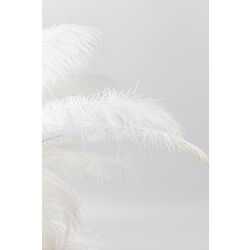 Lámpara mesa Feather Palm blanco 60cm