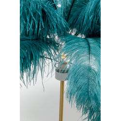 Lámpara mesa Feather Palm verde 60cm