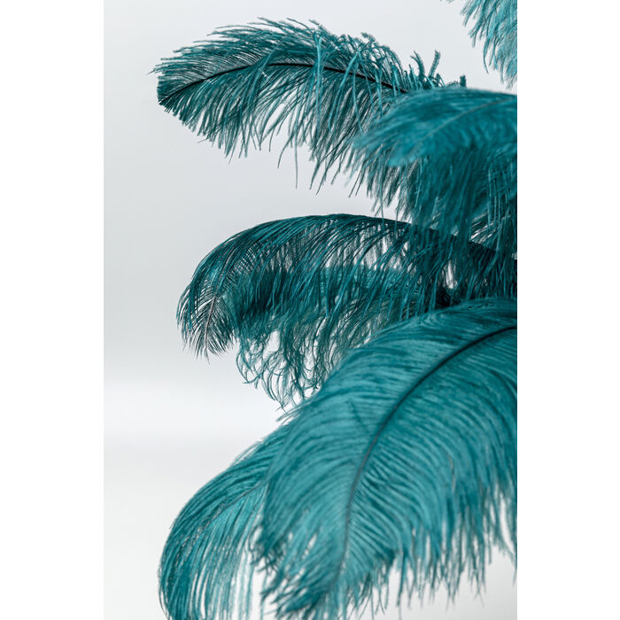Tischleuchte Feather Palm Grün 60cm