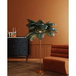 53749 - Floor Lamp Feather Palm Green 165cm