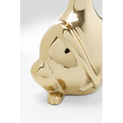 Figura decorativa Bunny oro 37cm