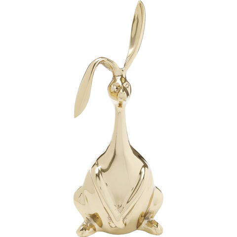 Deco Figurine Bunny Gold 52cm