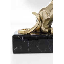 Figura decorativa Lion on Marble 34cm