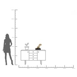 Deko Figur Lion on Marble 34cm