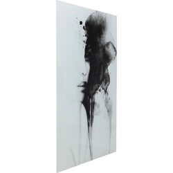 Glasbild Smokey Face 100x150cm