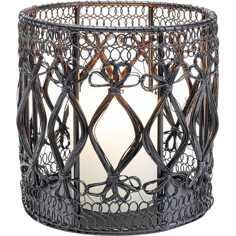 Storm Lamp Hayat Black 15cm