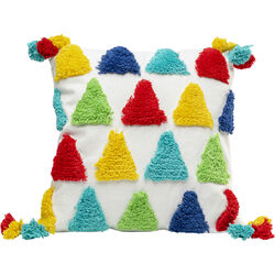 Cushion Colourful Triangles 45x45cm