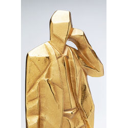 Deco Figurine Standing Man Gold 62cm