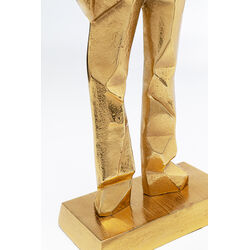 Deco Figurine Standing Man Gold 62cm